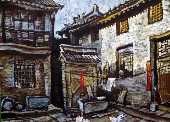 庭前留春驻泼墨伴书香东明县七旬老人打造“诗意栖居”农家院